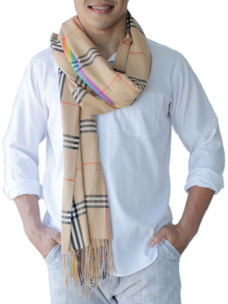 Men's Brown Scarf: image 2