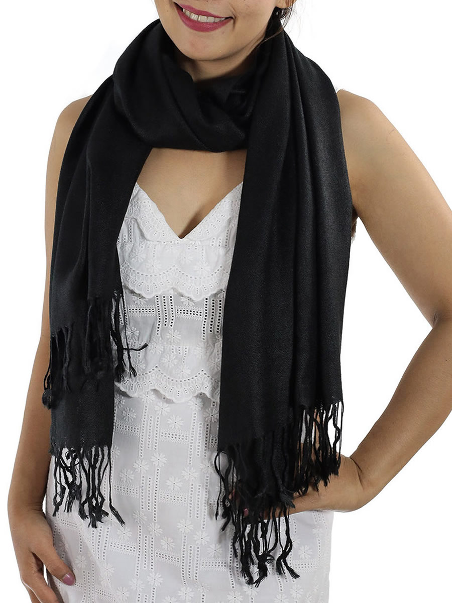 Black Pashmina