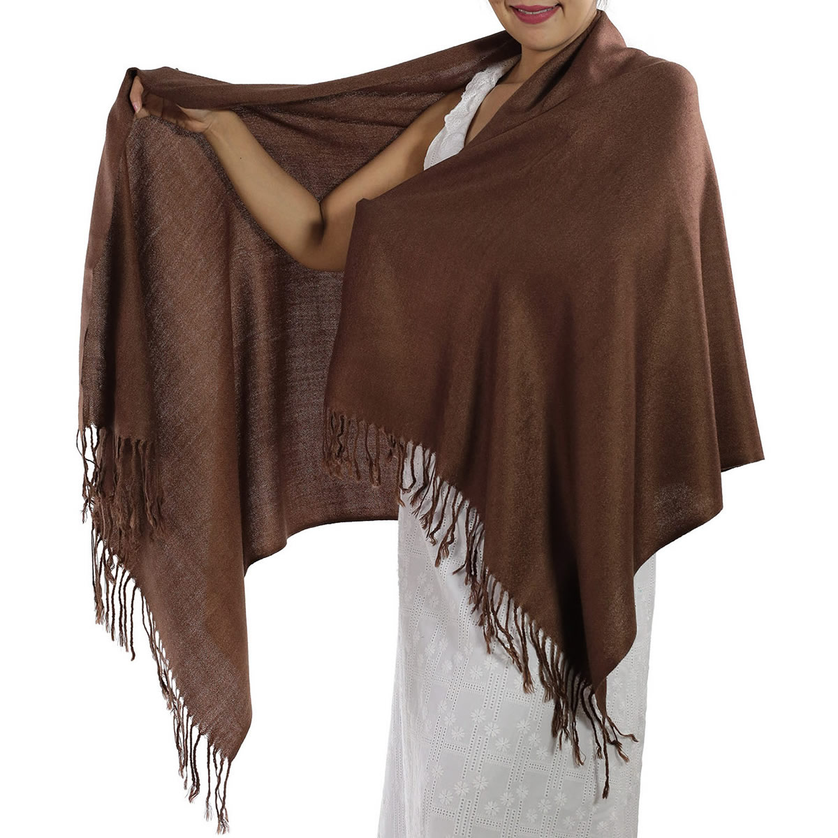 Brown Pashmina: image 2