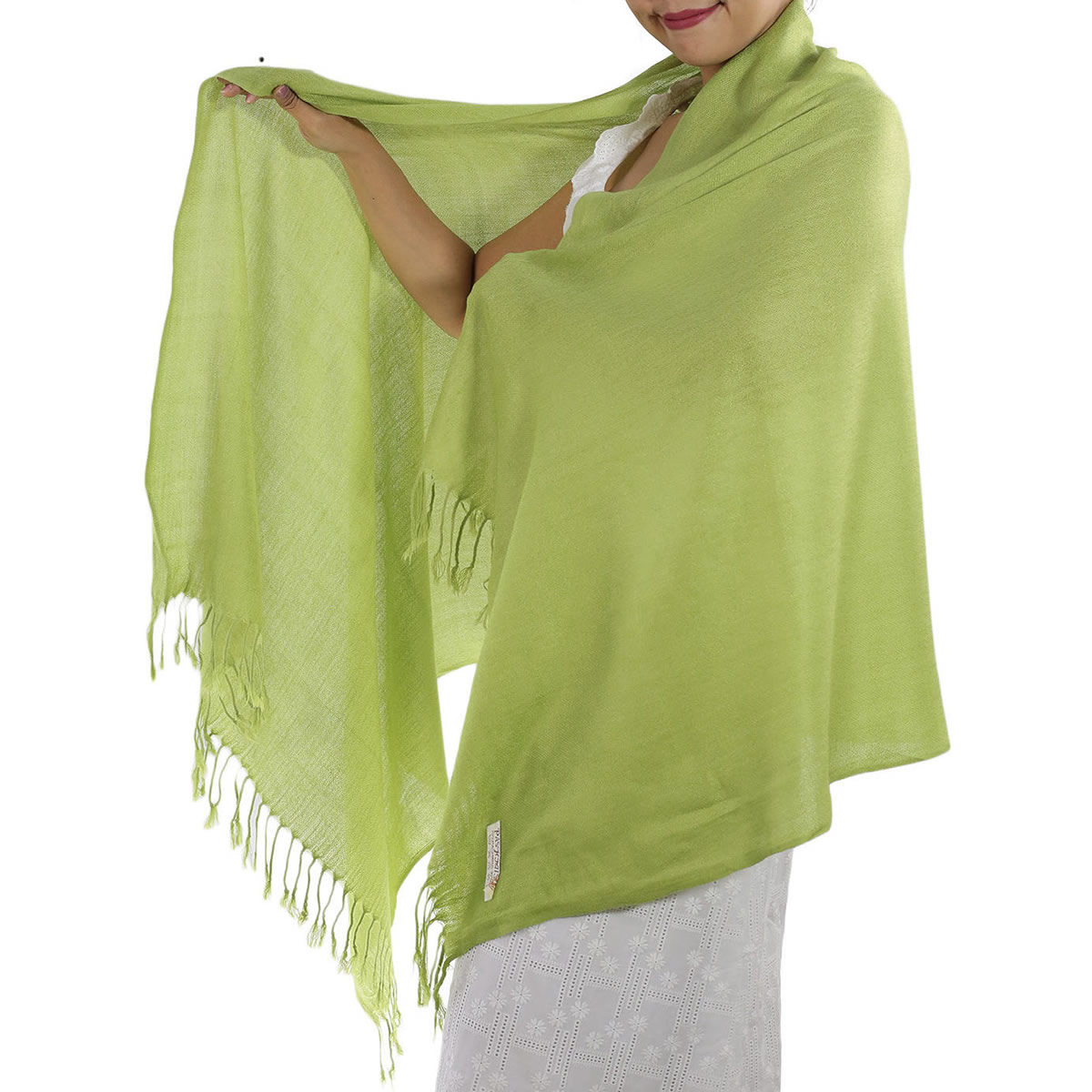 Green Pashmina: image 3