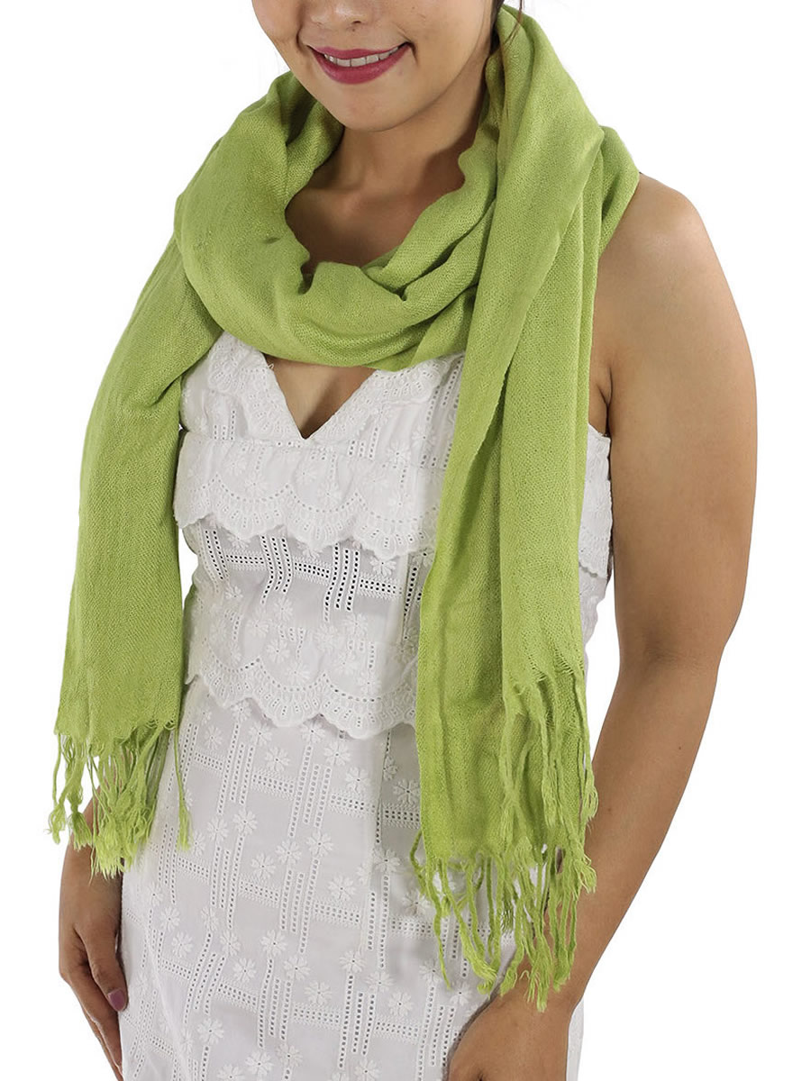 Green Pashmina