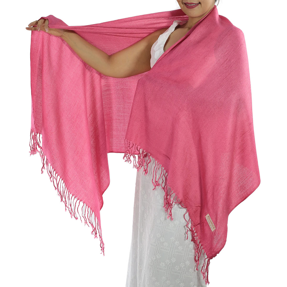 Hot Pink Pashmina: image 4