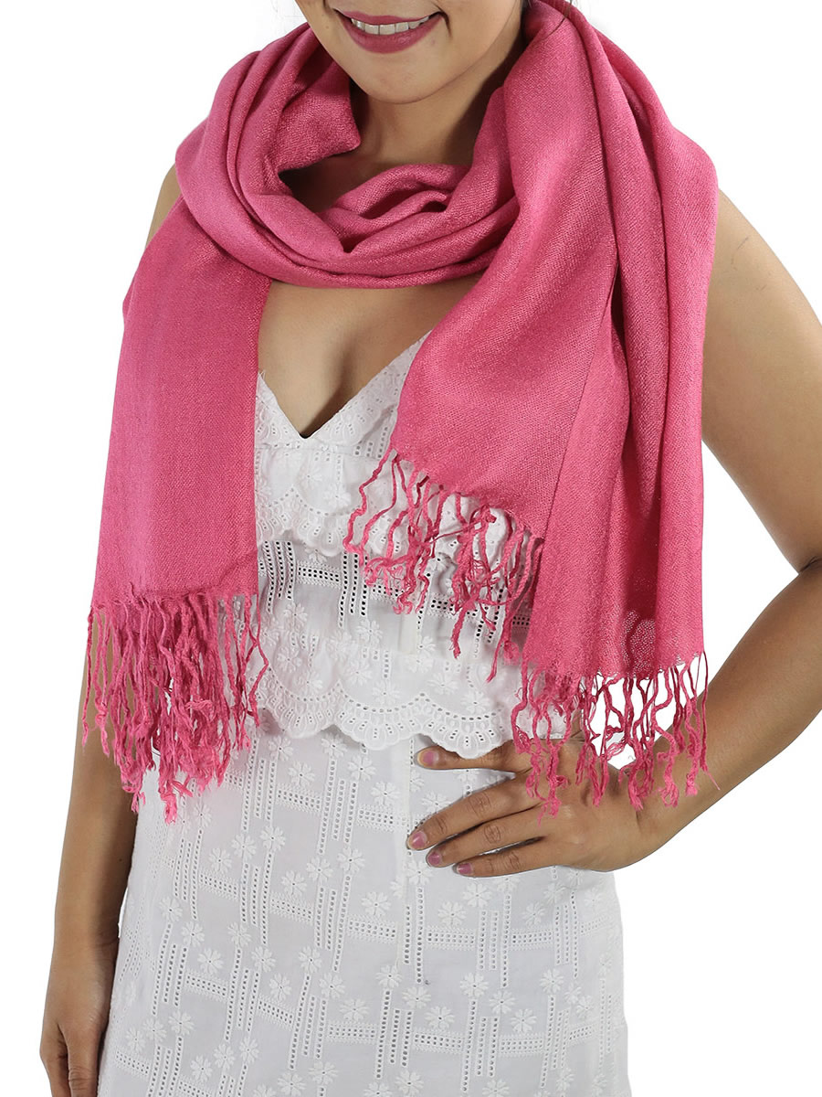 Hot Pink Pashmina