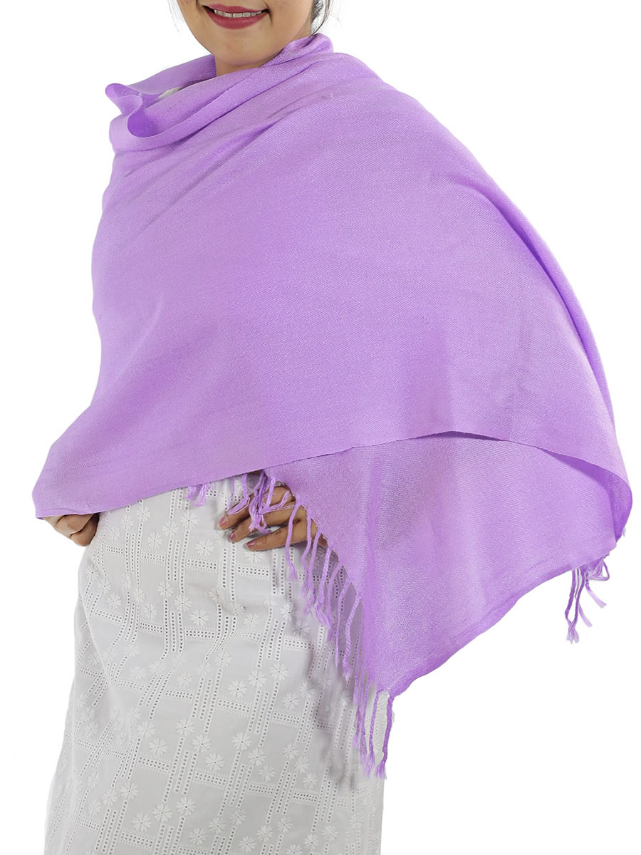 Lavender Pashmina: image 2
