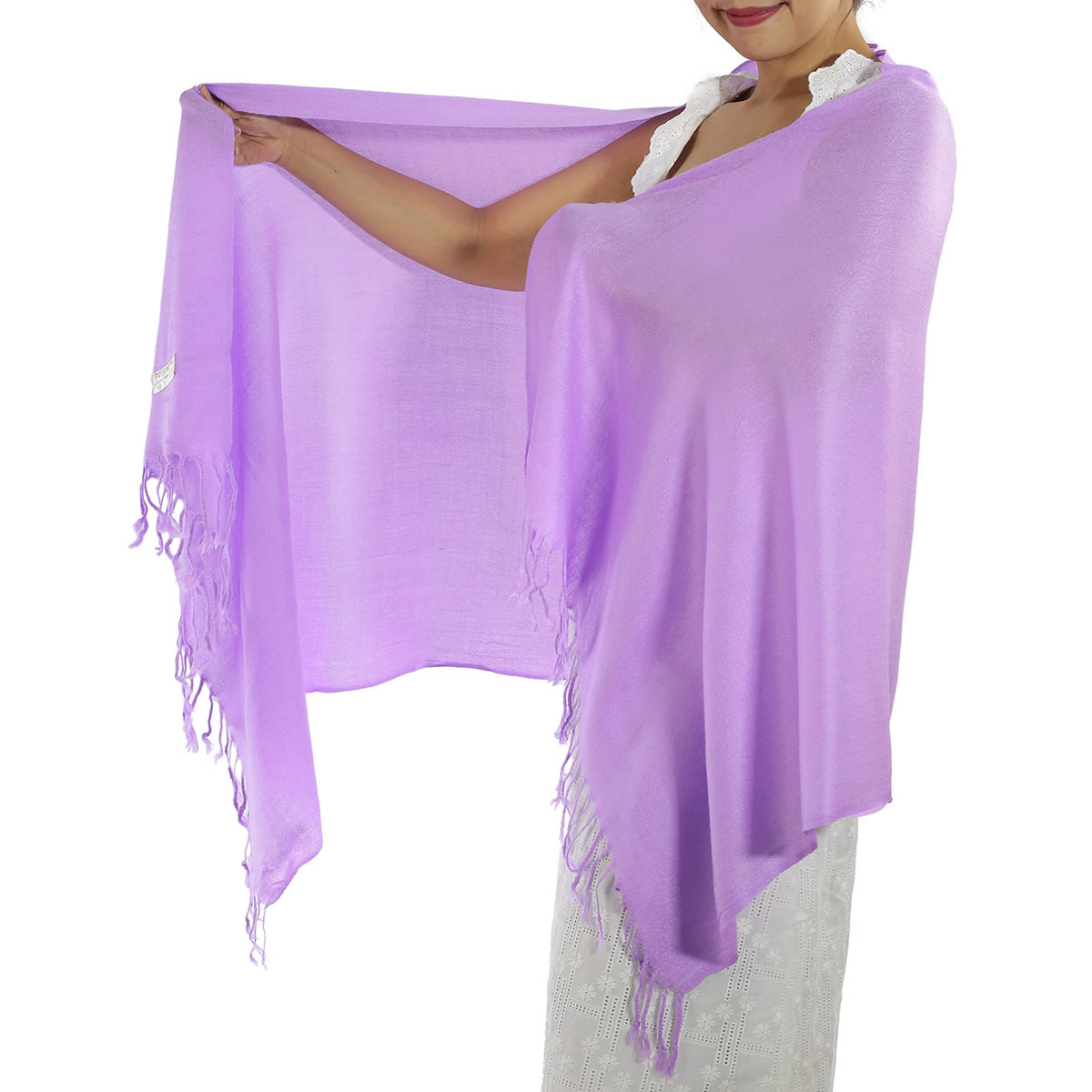 Lavender Pashmina: image 4