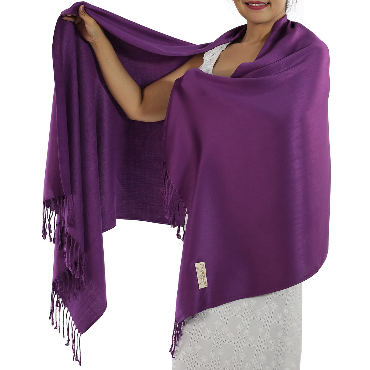 Purple Pashmina: image 2