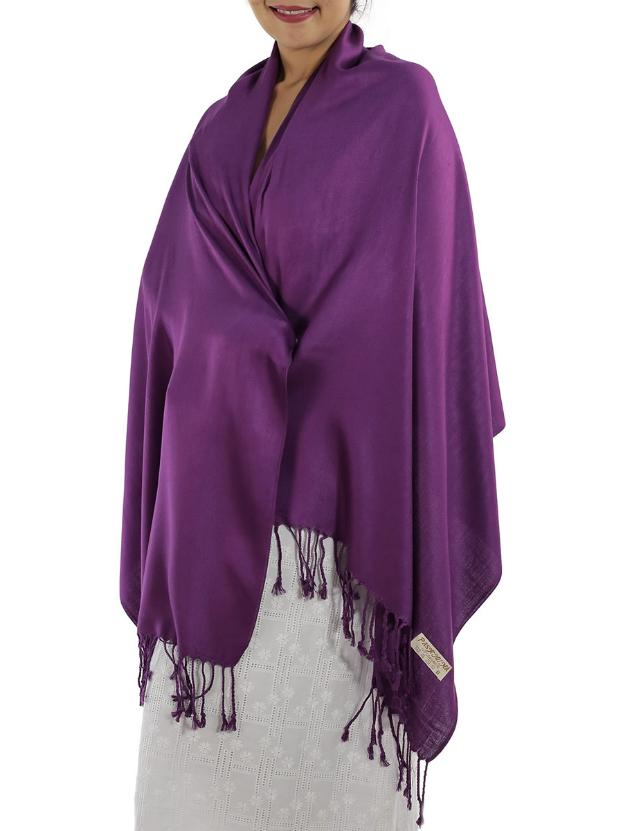 Purple Pashmina: image 3