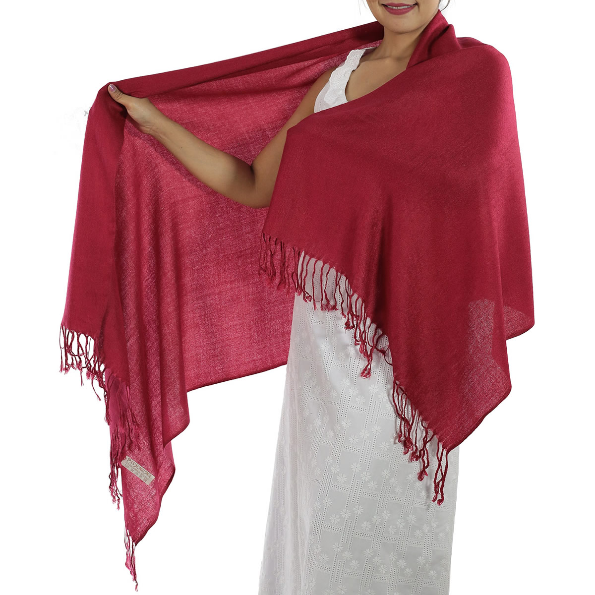 Red Pashmina: image 4