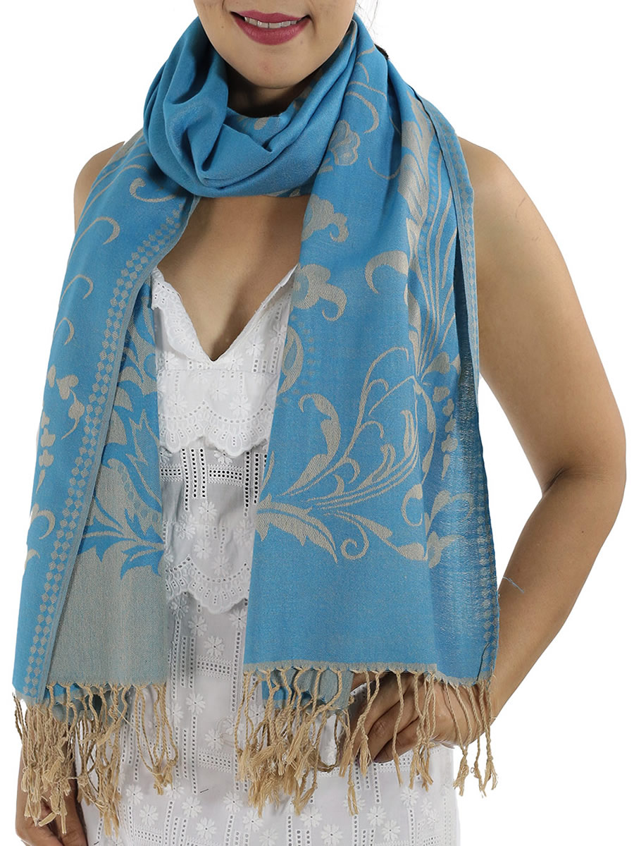 Patterned Pashmina: image 3