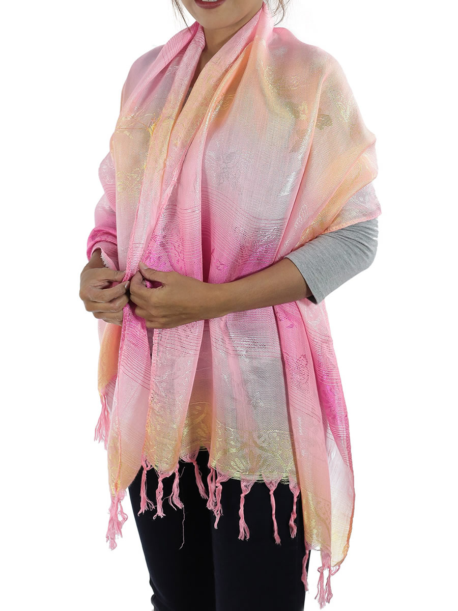 Traditional Thai Pink Scarf x8: image 3