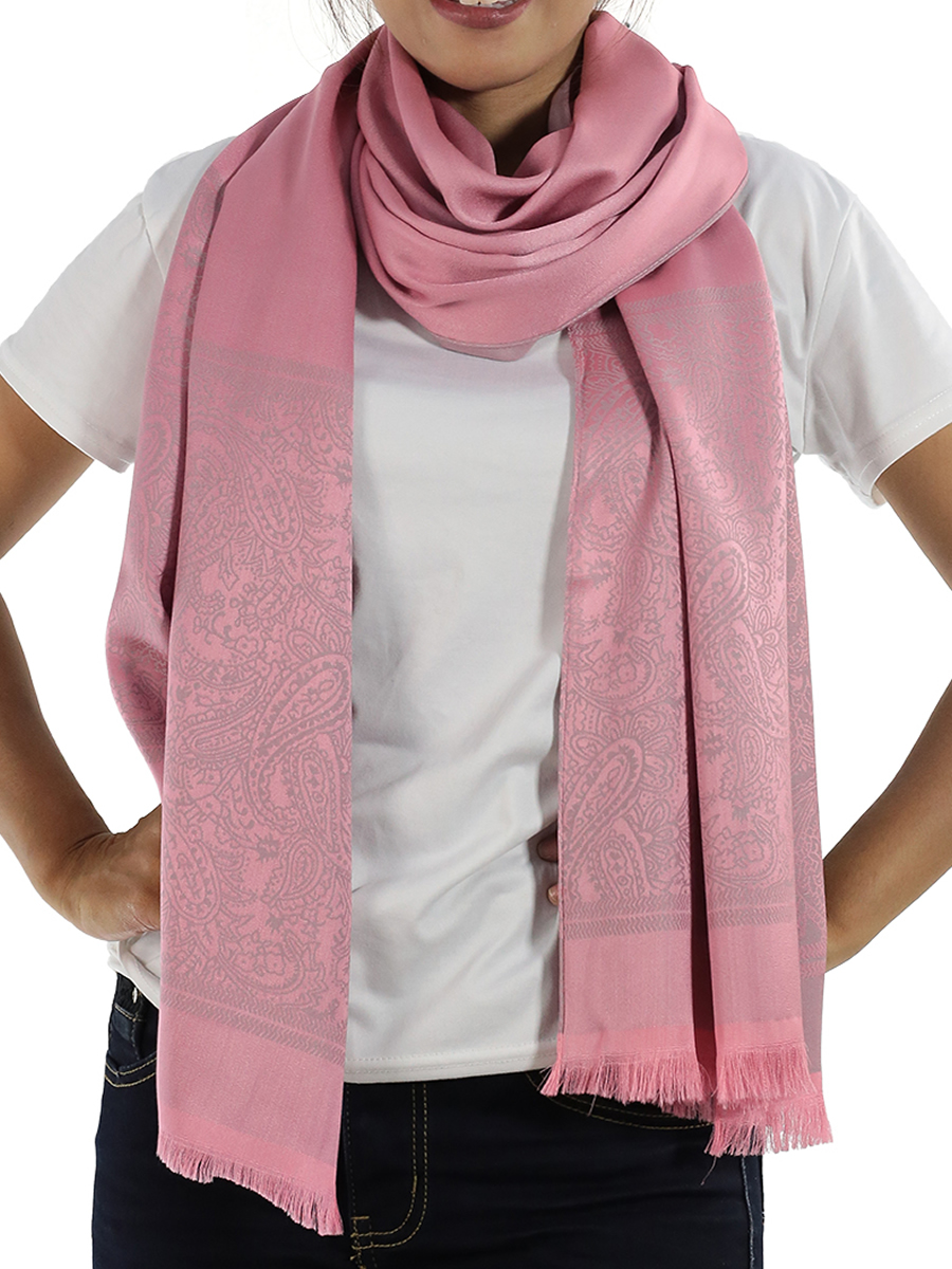 Pink Silk Shawl: image 4