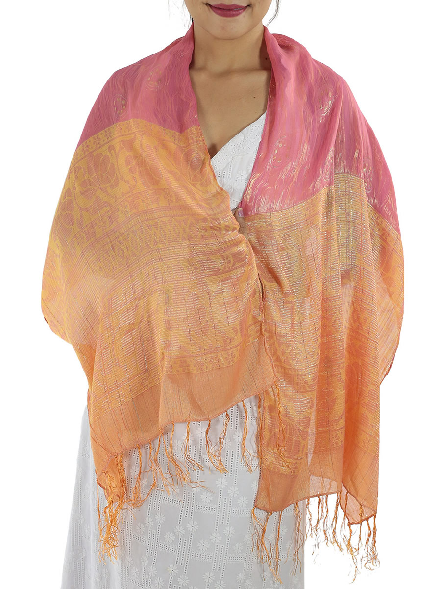 Rose Silk Scarf: image 2