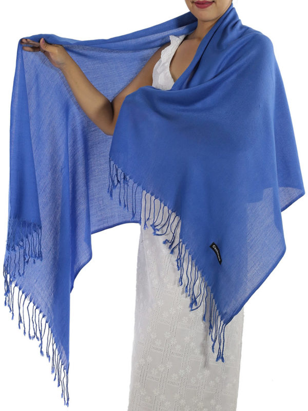 blue cashmere scarf 1